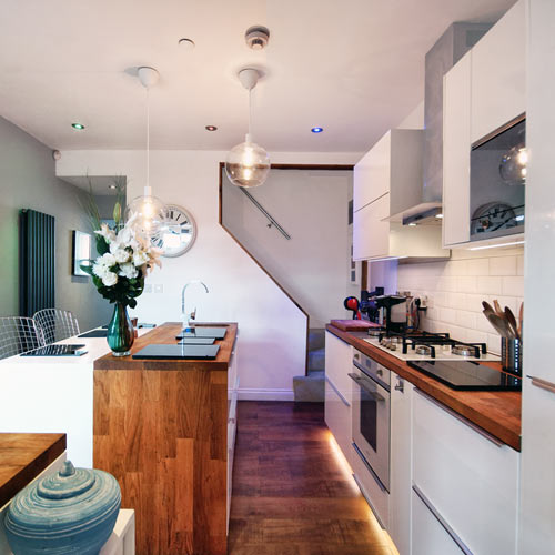 additional appliances: London Film Crew Accommodation luxury kitchen